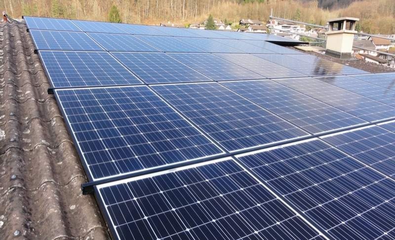 Aufdach PV Anlage